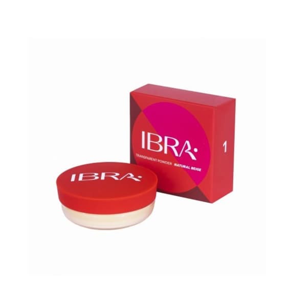 IBRA Makeup Läpinäkyvä irtopuuteri nro 1 12 g
