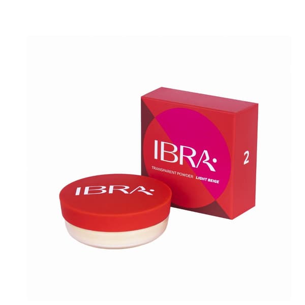 IBRA Makeup Läpinäkyvä irtopuuteri nro 2 12 g