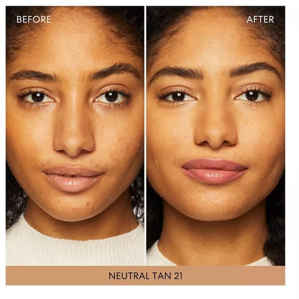 Powder Make-up Base bareMinerals Matte Nº 21 Neutral tan Spf 15 6 g