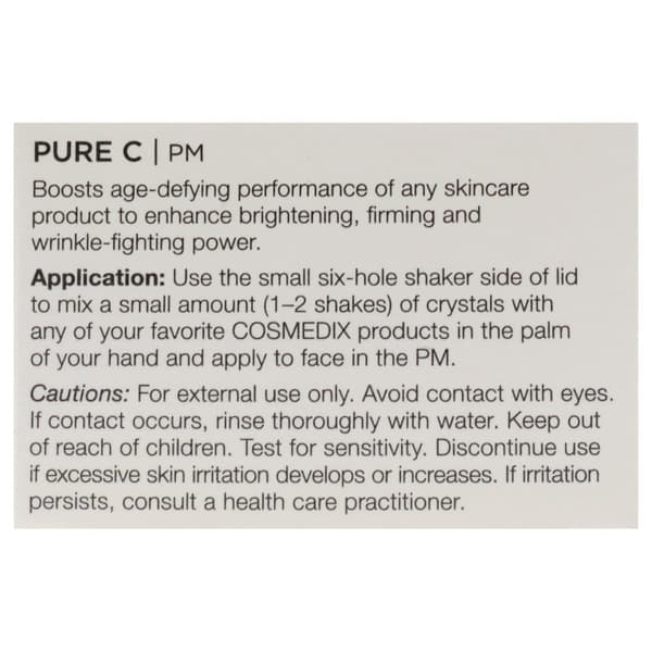 Rene C-vitamin C-blandingskrystaller fra Cosmedix til Unisex - 0,2 oz pulver