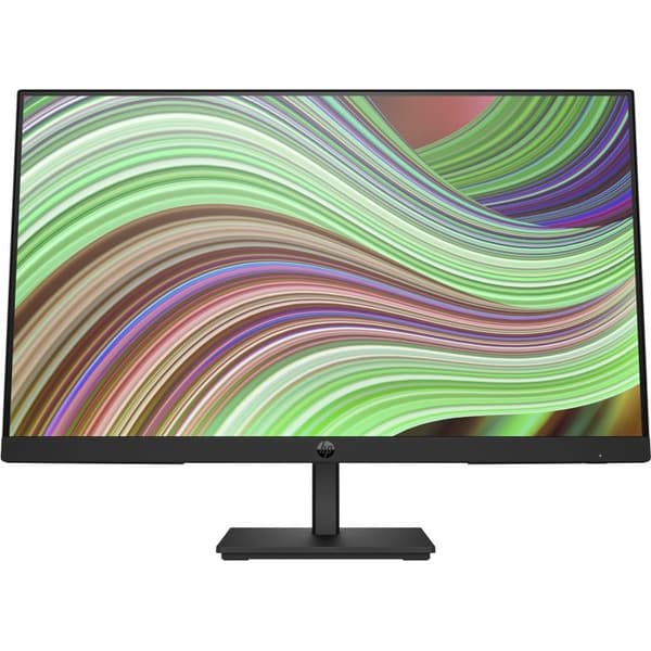 HP P24v G5 FHD-skärm. RGB-färgrymd: NTSC, Färgomfång: 72%. Hållbara tekniker och material: Materialet