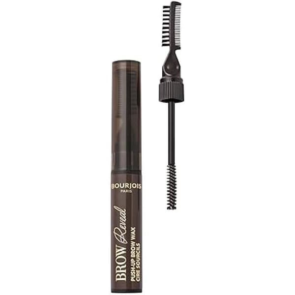 Ögonbrynsvax - BOURJOIS - Brow Reveal Push-Up - 04 Svart Brun - Långvarig - Vattentålig