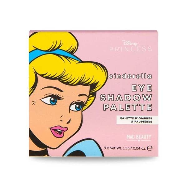 Askungen ögonskuggspalett - Mad Beauty - Disney Princess