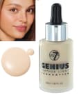 Miniatyrbild 2 av 2: W7 Genius Feather Light Foundation - Buff