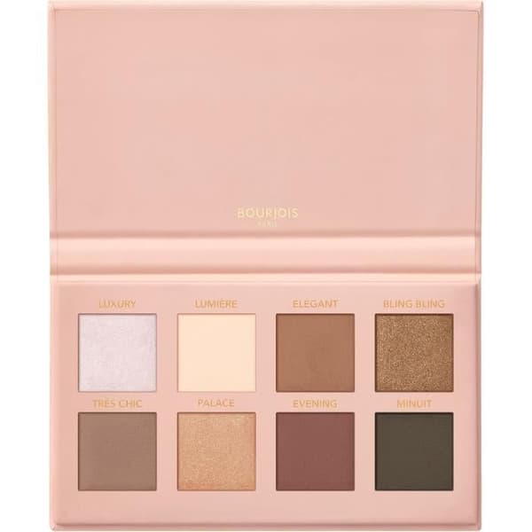 Palett med ögonskuggor Bourjois Soirs de Paris Gold Glamour 01