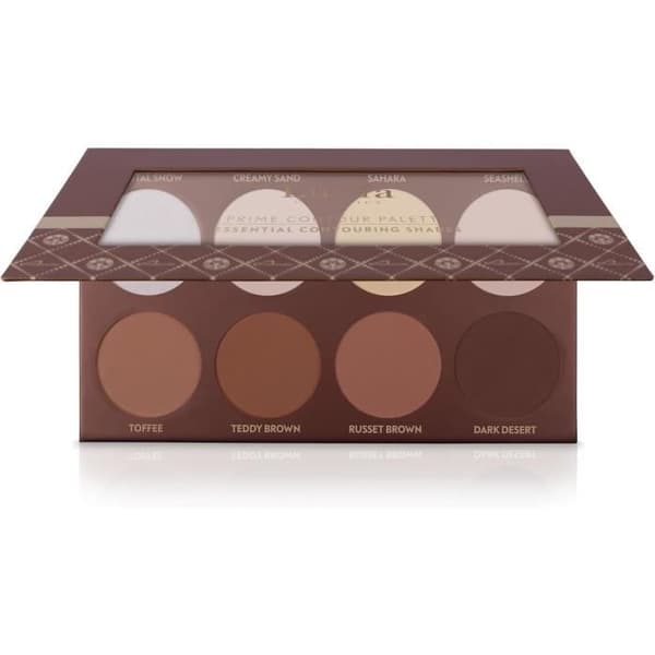 Palettkonturering Professionell i puder 8 färger Luvia Cosmetics