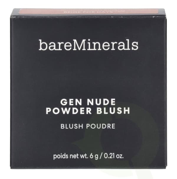 BareMinerals Gen Nude Powder Blush 6 g Beige for Days
