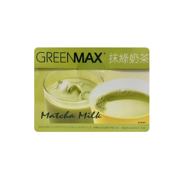 Matcha Mjölkpulver 20gx10st Green Max Taiwan
