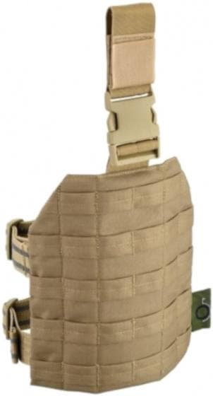 benpanel Outac Molle 26 cm polyester grön/brun