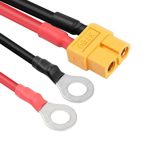 XT60 A O rengasliitin XT60 naaras O-rengas 1Mt 12AWG silikonilangalla, FPV Drone Racingille (1Mt) - Lisävarusteet kaukosäätimen lelukaapeliin