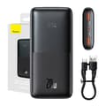 Miniatyrbillede 1 af 7: Powerbank Baseus Bipow Pro 10000mAh, 2xUSB, USB-C, 20W (black)