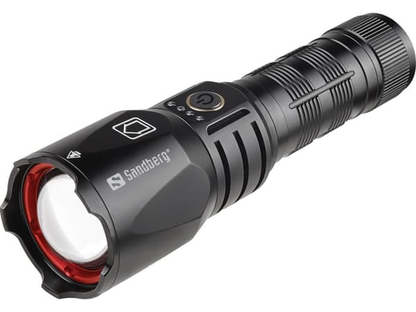 Sandberg 420-89 Survivor Torch Powerbank 5000 Svart