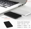 Miniatyrbild 6 av 10: Eloop E30 Mobile Power Bank 5000mAh black