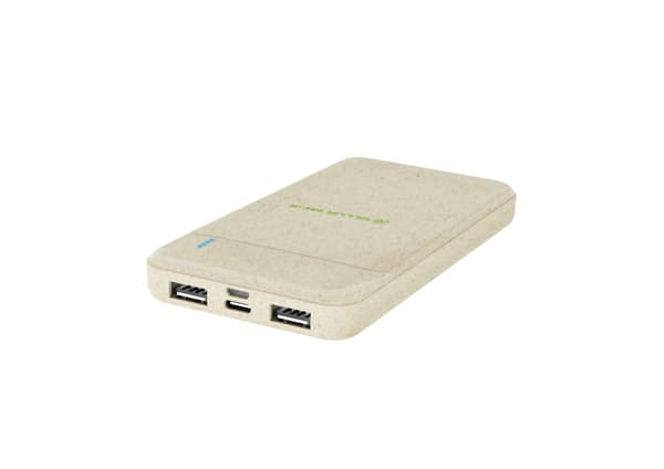 Tellur PD103 Green Power Bank 10000mAh, 2xQC3.0 + PD 18W cream