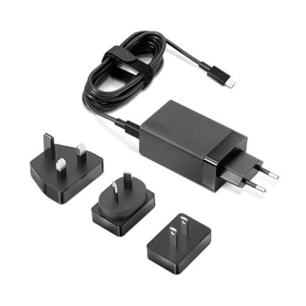 Lenovo | Travel Adapter | USB-C AC | 65 W Sort