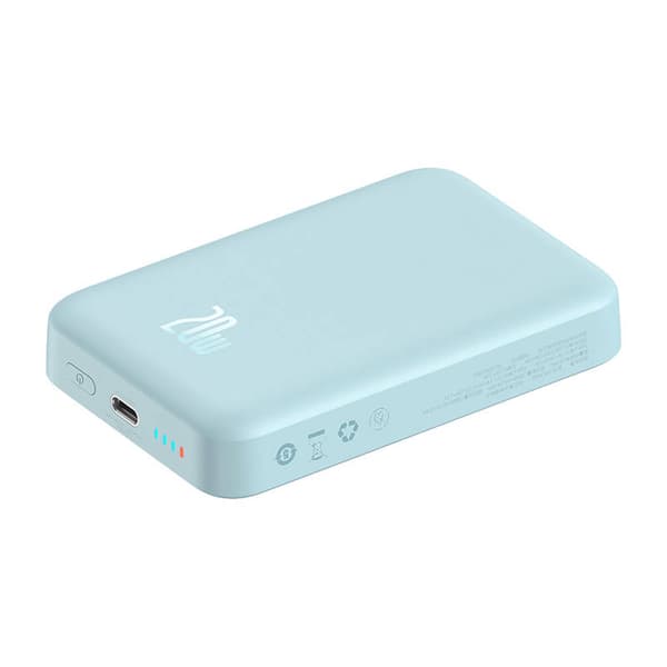 Powerbank Baseus Magnetic Mini 10000mAh, USB-C  20W MagSafe (blue)
