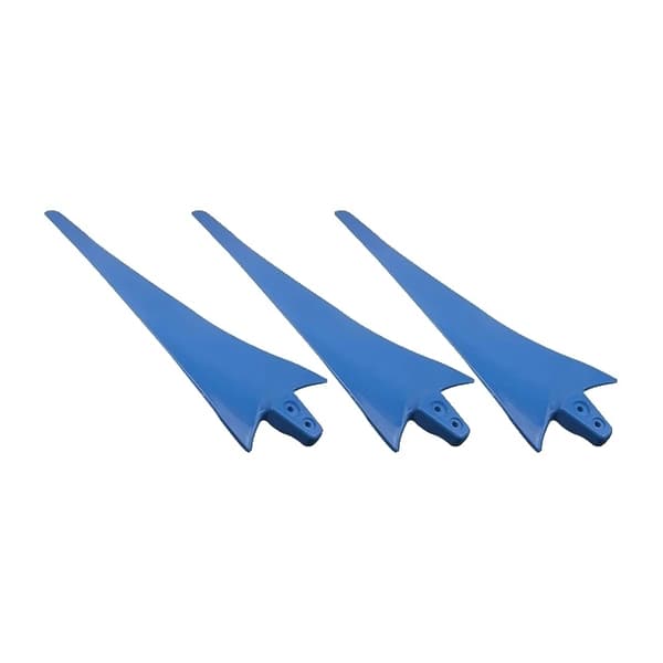 Vindkraftverkshubb, 3/5/6 Blad Kompatibilitet, Generator Tillbehör, 3 svarta blad 3 Blue Blades