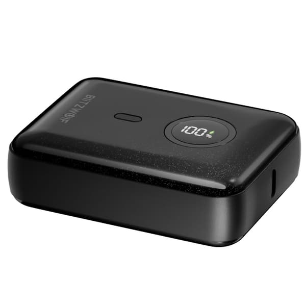 BW-P21 10000mAh 22,5W Supersnabbladdning QC3.0 PD3.0 Digital Display Bärbar Mini Power Bank för iPhone 16 15 14 Pro Max för Xiaomi/Samsung/Huawei