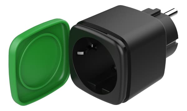 SMART H outdoor plug WiFi IP44 1xCEE 7/3 13A black/green