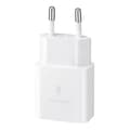 Pikkukuva 2 / 2: 15W USB C Nätladdare + USB C-kabel - 15W - SAMSUNG - Vit