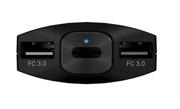 Navitel | Universal Car Splitter Charger | USP45 SLIM | USB-C power: Up to 27 W, 5V - 3.6A; 9V - 3A; 12V - 2.5A; USB-A power: Up to 18 W, 5V - 3A; 9V