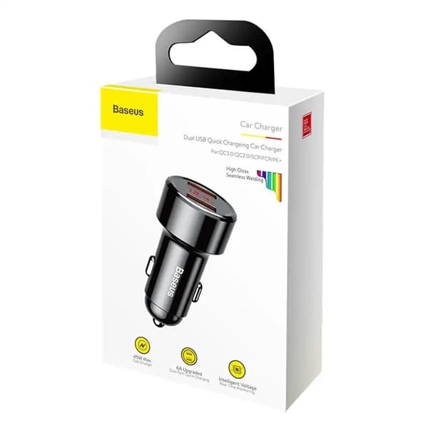 Baseus Magic Car Charger 2x USB / QC /  3.0 / 45W