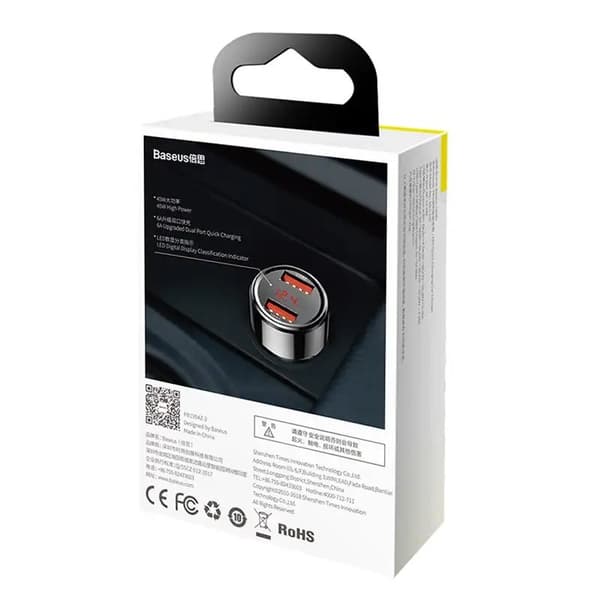 Baseus Magic Car Charger 2x USB / QC /  3.0 / 45W