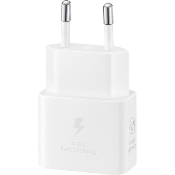 SAMSUNG FAST 25W USB C nätladdare utan kabel vit