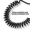 Miniatyrbild 3 av 7: USB A till USB-C Spiralkabel 5A Snabbladdning 1,5m Vit