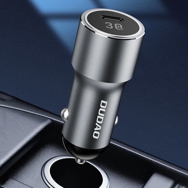 Dudao autolaturi USB-C 30W PD - hopea