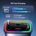 Pikkukuva 5 / 7: Sisäänvedettävä autolaturi 4 in 1, 131 W tupakansytyttimen sovitin USB C, tyyppi C pikalatausautolaturisovitin moniportti älypuhelimille