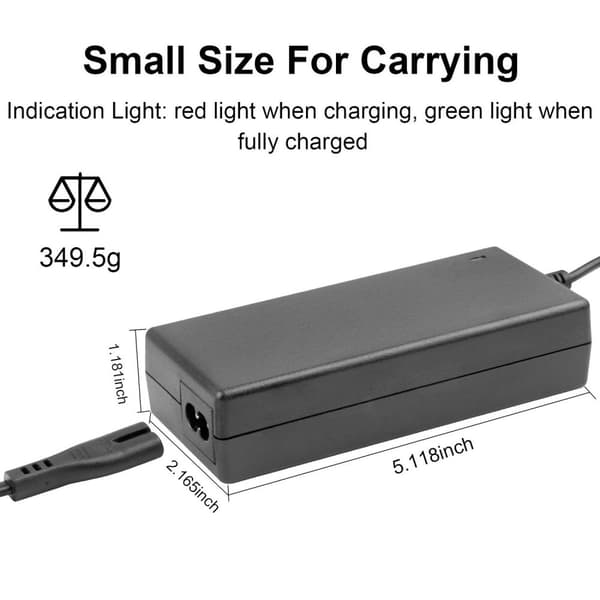 42V Snabbladdning batteriladdare för  elektrisk scooter elcykelbatteriladdare