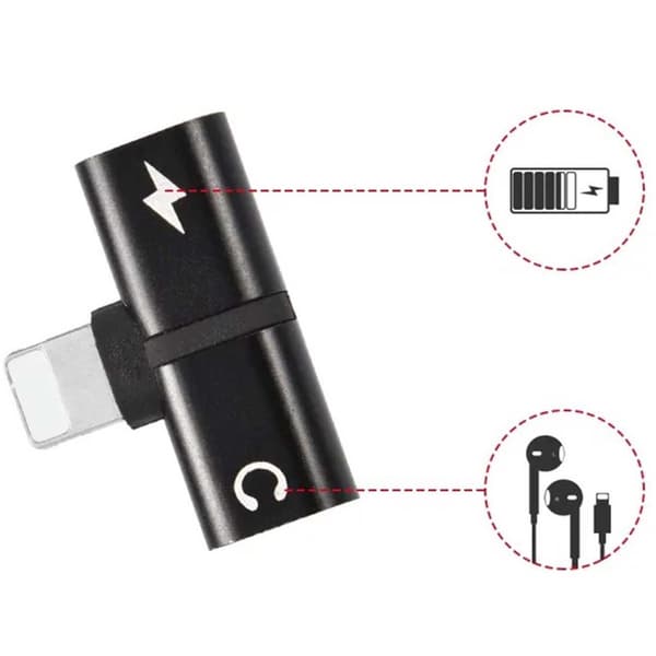 Lightning Adapter Splitter | Ääni ja lataus