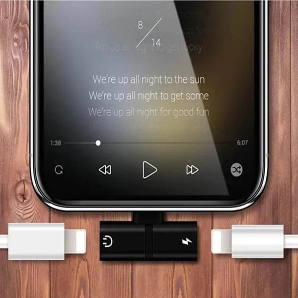 Lightning Adapter Splitter | Ääni ja lataus