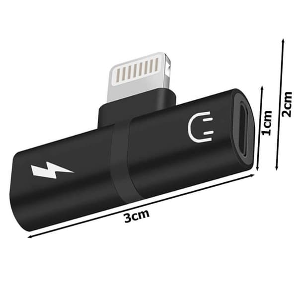 Lightning Adapter Splitter | Ääni ja lataus