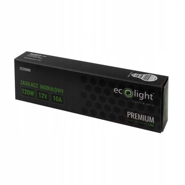 Slimmad PREMIUM 120W 12V DC modulär strömförsörjning