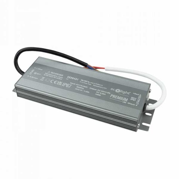 PREMIUM 150W 24V DC hermetisk strömförsörjning