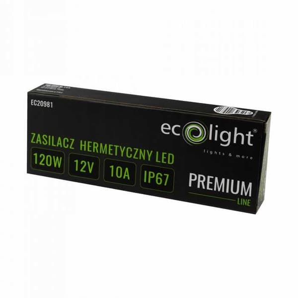 PREMIUM 120W 12V DC hermeettinen virtalähde