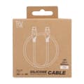 Miniatyrbillede 4 af 4: Rvelon USB-C Laddkabel 60W Snabbladdning 2m - Vit