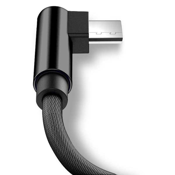 3m Slitstark Flätad Metallic USB-C Kabel Quick Charge 3.0