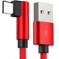 Miniatyrbild 1 av 11: 3m Slitstark Flätad Metallic USB-C Kabel Quick Charge 3.0