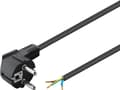 Miniatyrbilde 4 av 4: Beskyttelseskabel vinklet for montering, 1,5 m, sort