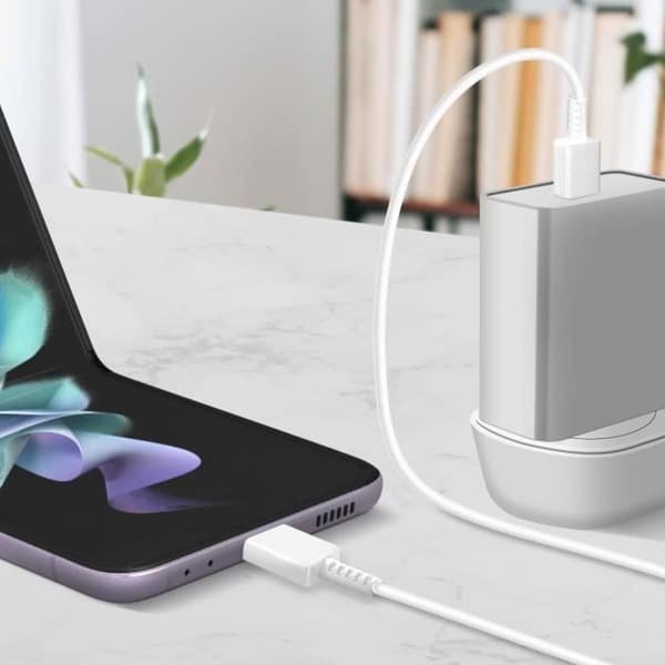 USB-C-kabel - Samsung - EP-DG970BWE - Snabbladdning 5A - 1 meter - Vit
