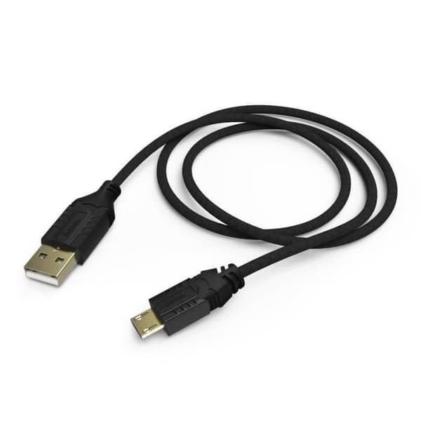 Hama Basic, 1,5 m, USB A, Micro-USB A, 2.0, Hane-Hane, Svart