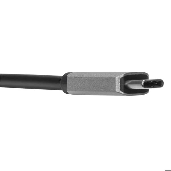 USB-C-hubb - TARGUS - 4 portar - Färg rymdgrå - Kompatibel med bärbara datorer - USB-C
