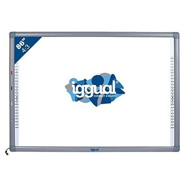 Iggual Interactive Board IGG314371 86 '' 4: 3 Infraröd