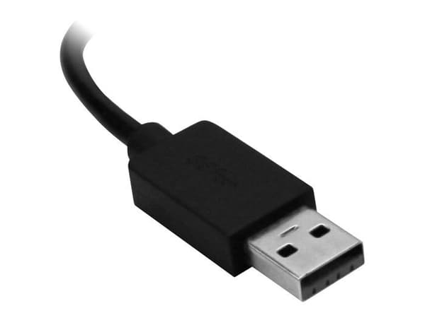 USB 3.0-hub - STARTECH - 4 portar - 3x USB-A och 1x USB-C - Laddning och synkronisering - Svart
