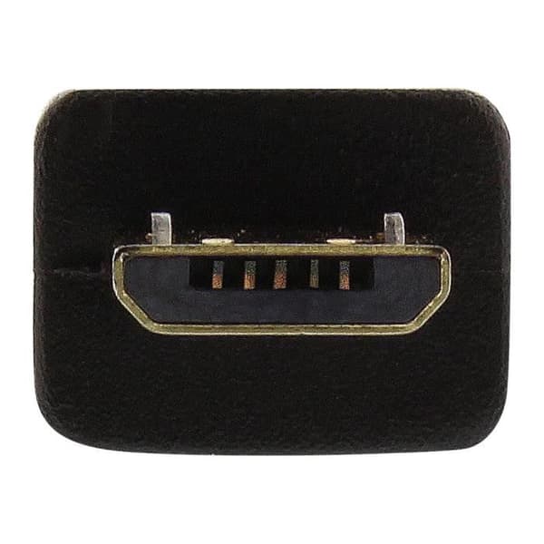 InLine USB-kabelförlängning Micro-USB Typ B (M) till Micro-USB Typ B (F) USB 2.0 5 m svart
