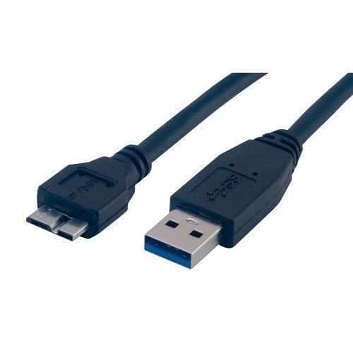 MCL USB 3.0-kabel - Typ A hane / micro B hane - 1,80 m