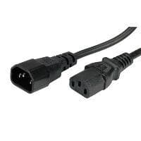 VALUE enhedsforbindelseskabel, sort 1,0 m (19.99.1510)